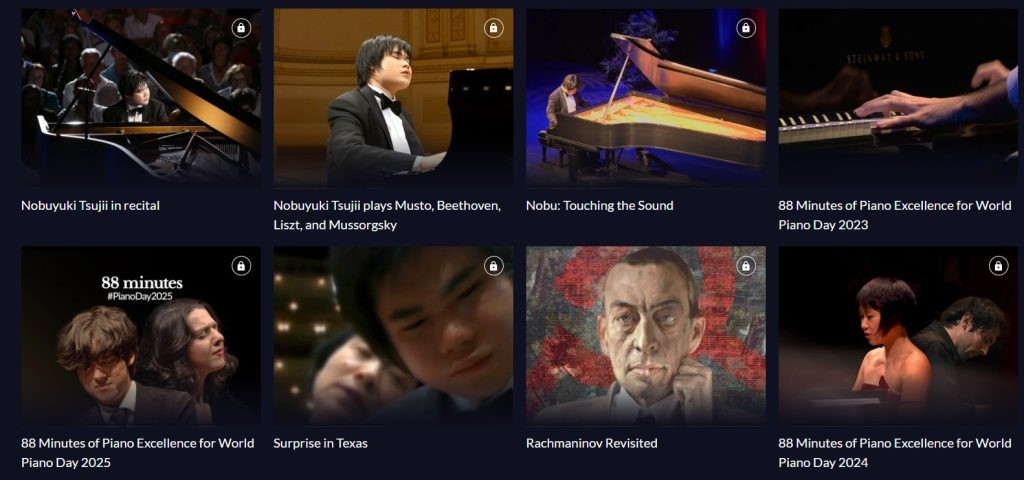 medici.tvの辻井伸行のページ