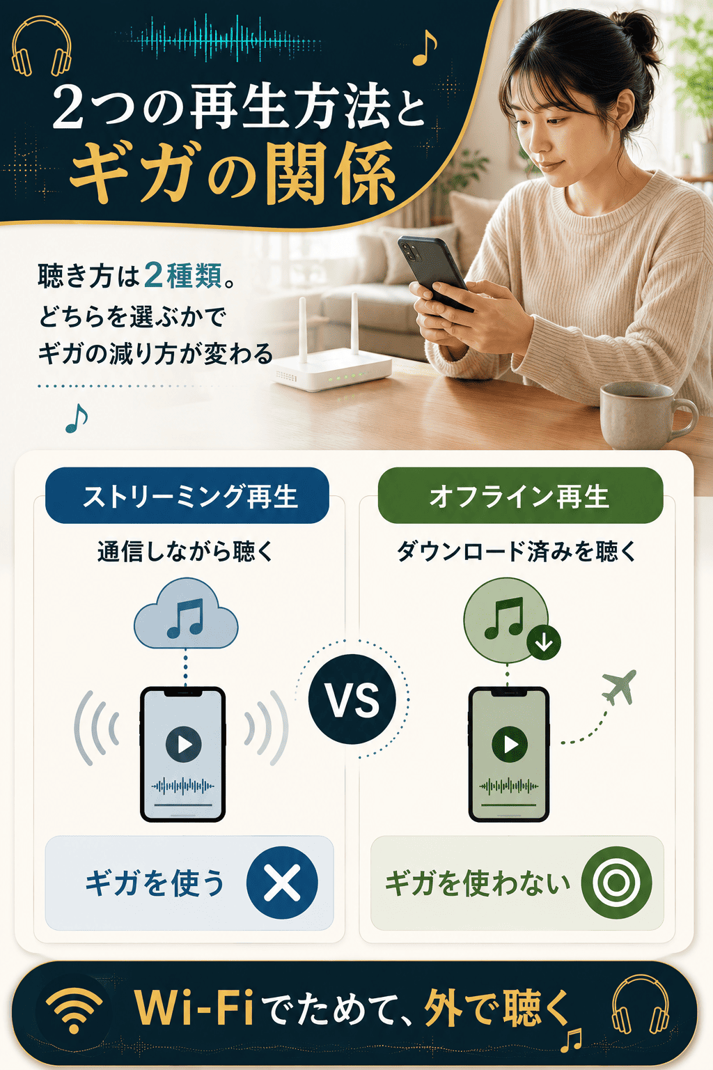 ギガ 減ら ない 音楽 アプリ